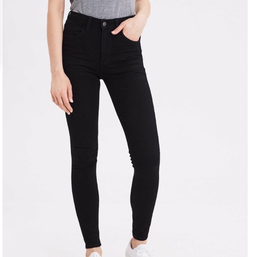 AEO super stretch hi rise jeggings